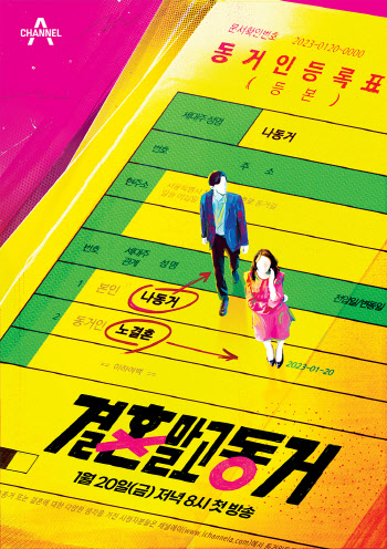 '결혼 말고 동거' 1월 20일 첫 선…2회 연속 방송