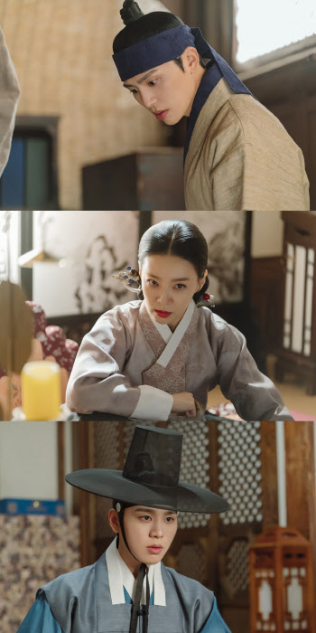 '금혼령' 김우석X박선영, 팽팽한 기싸움