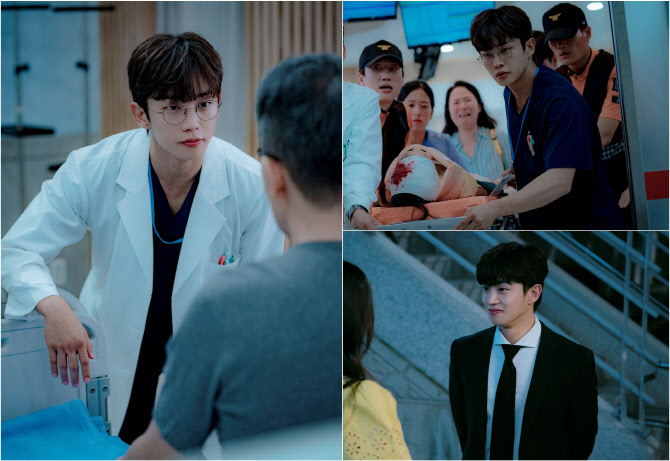 '딜리버리맨' 김민석, 완벽한 훈남 의사 변신
