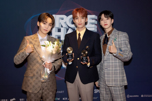 세븐틴, '써클차트 뮤직 어워즈' 2관왕…'음반 강자' 입증