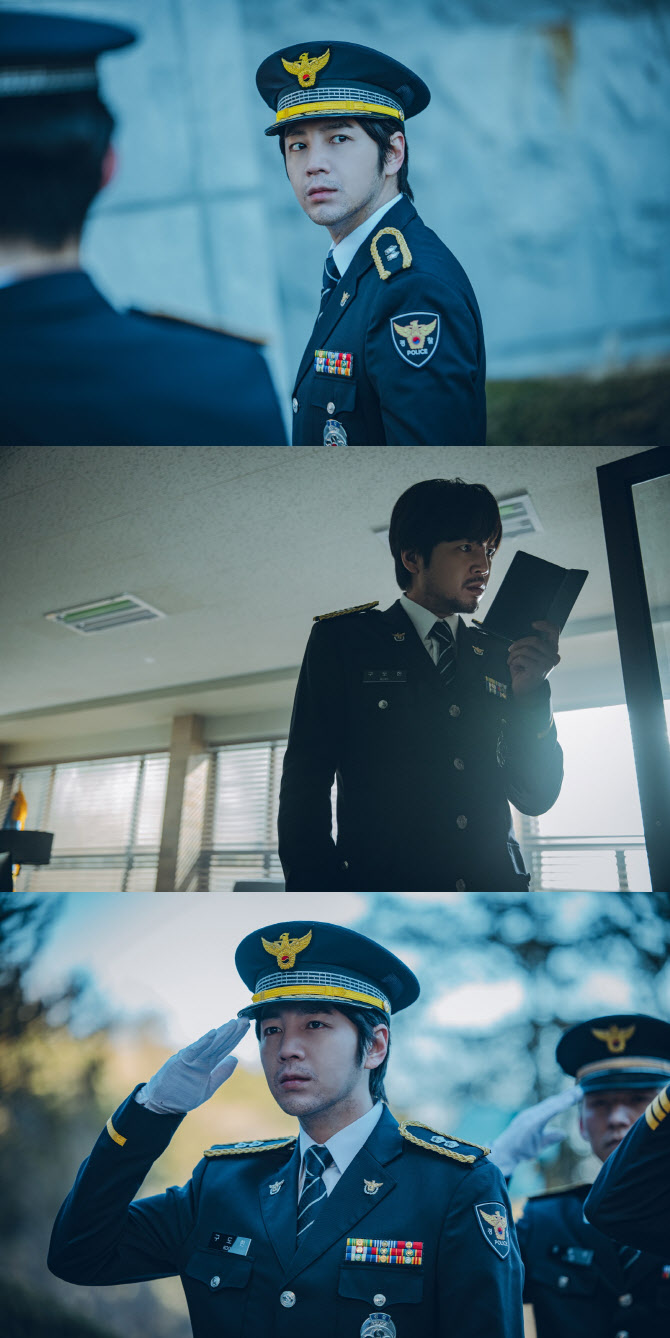 '미끼' 파트2 공개 D-2…경찰 제복 입은 장근석 포착, 멋짐 폭발
