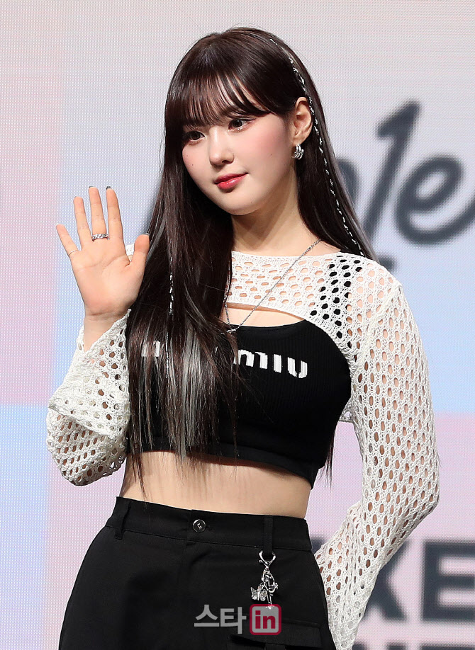[포토]케플러 김채현, 안녕하세요!