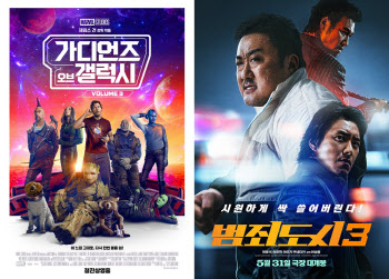5월 한국영화 매출액, 2009년 이후 최저…'가오갤3'가 극장 살렸다