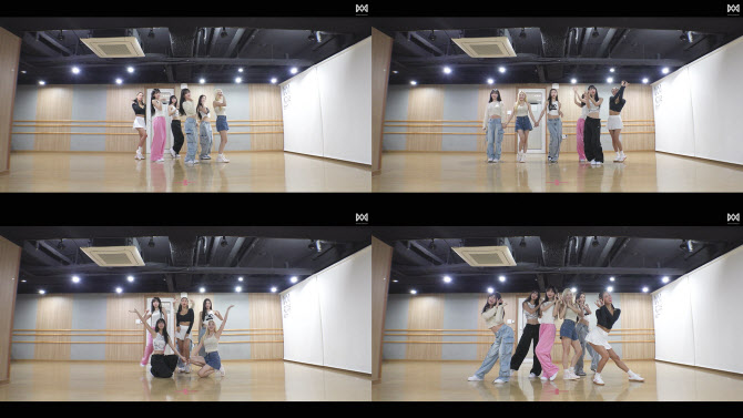 오마이걸, 안무서도 느껴지는 청량 에너지 '여름이 들려'