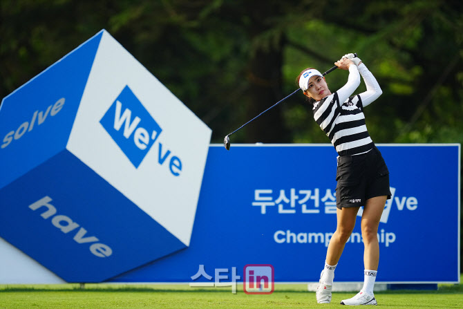 14개월 만에 KLPGA 출전 유현주 "지금은 스윙 교정 중..더 발전된 모습 보여드릴 것"