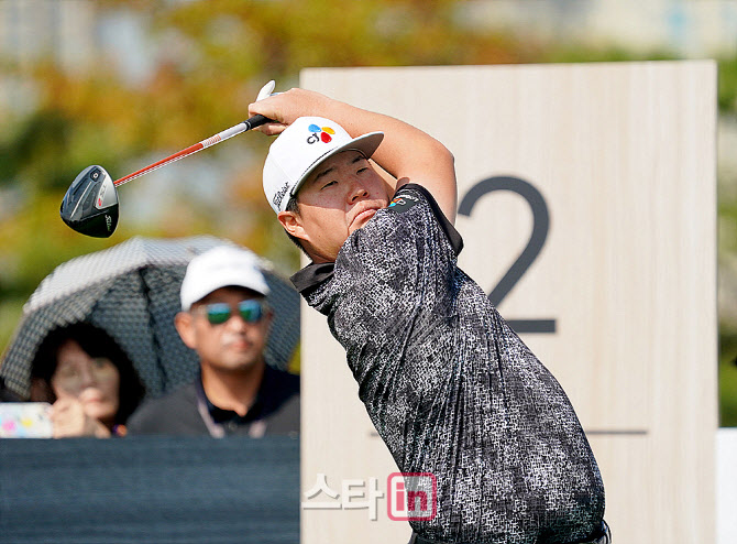 [포토] 임성재 '호쾌한 스윙으로 어게인 2019를 노린다'