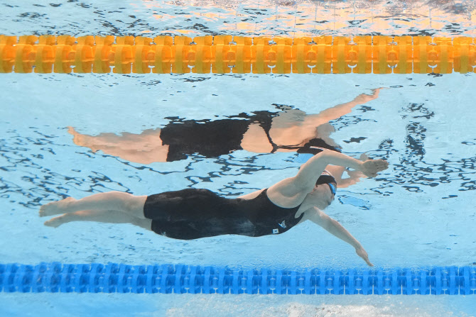 박수진, 세계수영선수권 여자 접영 200m 결승서 8위 선전