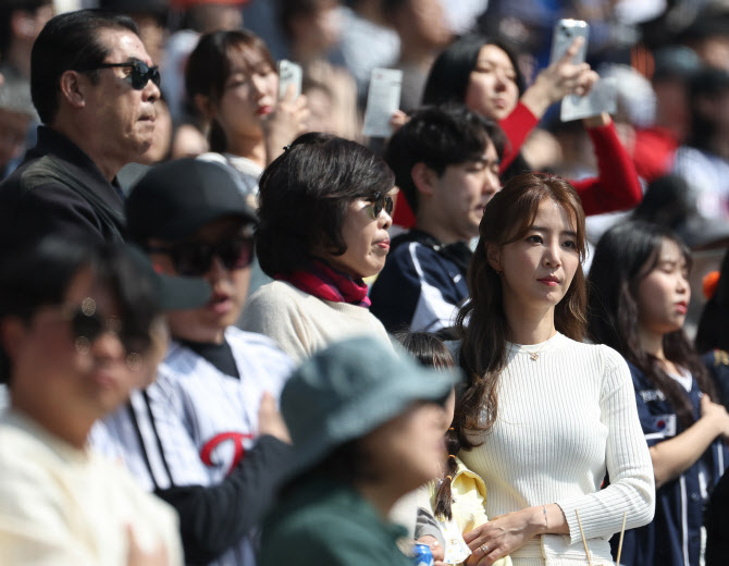 [포토] 류현진 복귀전 찾은 가족들