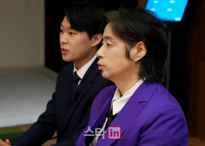 [포토]김도영,차승환 '콤비 노련한 해설'