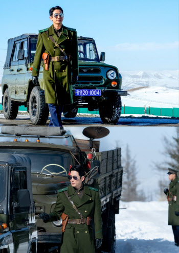 '신의악단' 박시후, 영하 30도 추위이긴 촬영 열기…북한군 장교 변신
