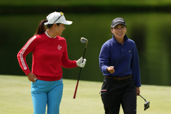 '세계랭킹 400위권의 반란' 김인경과 강혜지, LPGA 팀경기에서 공동 3위 합작