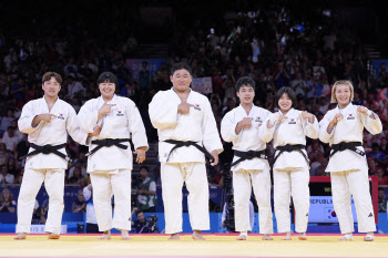 한국 유도, 독일 꺾고 사상 첫 올림픽 단체전 동메달 쾌거