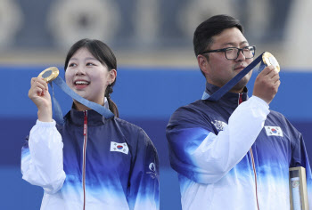 ‘5관왕 싹쓸이’ 한국 양궁, 포상금도 역대급…김우진·임시현 각 8억원