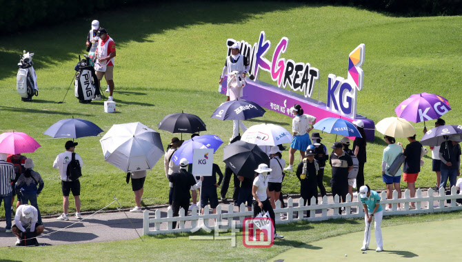 [포토]'제13회 KG 레이디스 오픈' 2라운드