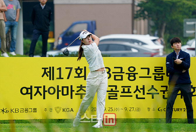 [포토] 3위 기록한 최정원의 샷