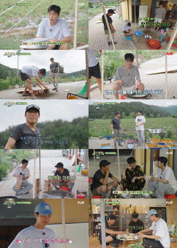 임영웅, 서툰 막내→농촌 히어로 완벽 성장…'삼시세끼' 최고 14.1% 시청률 상승