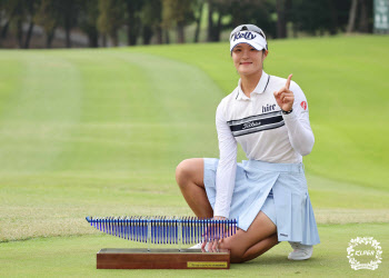 첫 우승 김민별, 세계랭킹 70위로 상승…윤이나 32위 유지