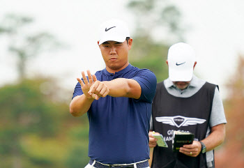 KPGA, ‘라커 문 훼손’ 김주형에 경고 징계