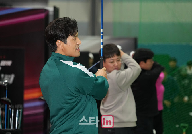 [포토]오지호,완벽한 드라이버 스윙