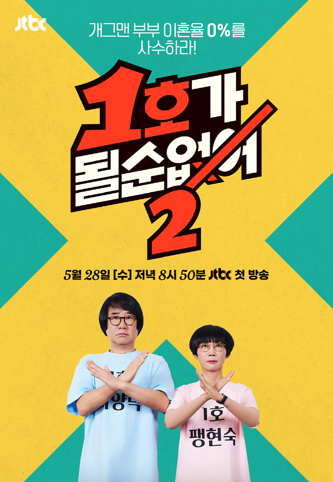 '1호가 될 순 없어', 시즌2 컴백…팽락 부부 포스터 공개