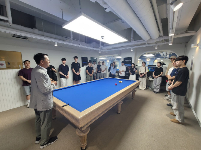 PBA, 스포츠산업 이끌 인재들과 프로당구 현장 실습 진행