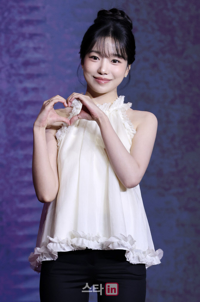 [포토]배우 조유리, '오징어 게임 시즌3' 많이 사랑해주세요