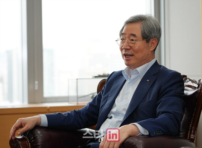 [골프in포토]정상철 대표,최고의 선수와 만났네요