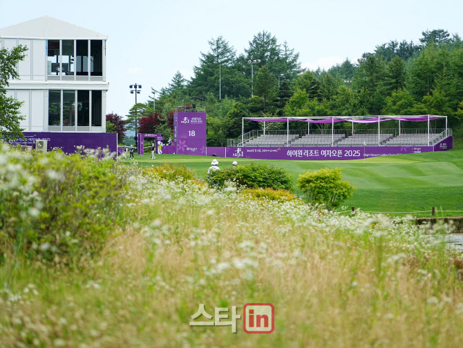 [골프in포토]하이원리조트 여자오픈 2025 18번홀 전경