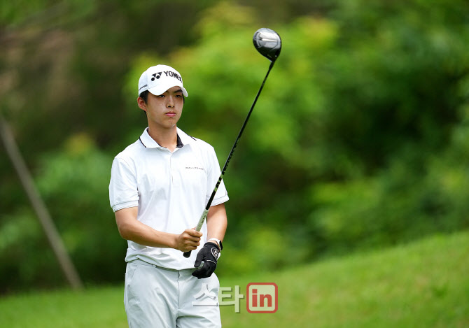 [골프in포토]김도현,조준은 선두다