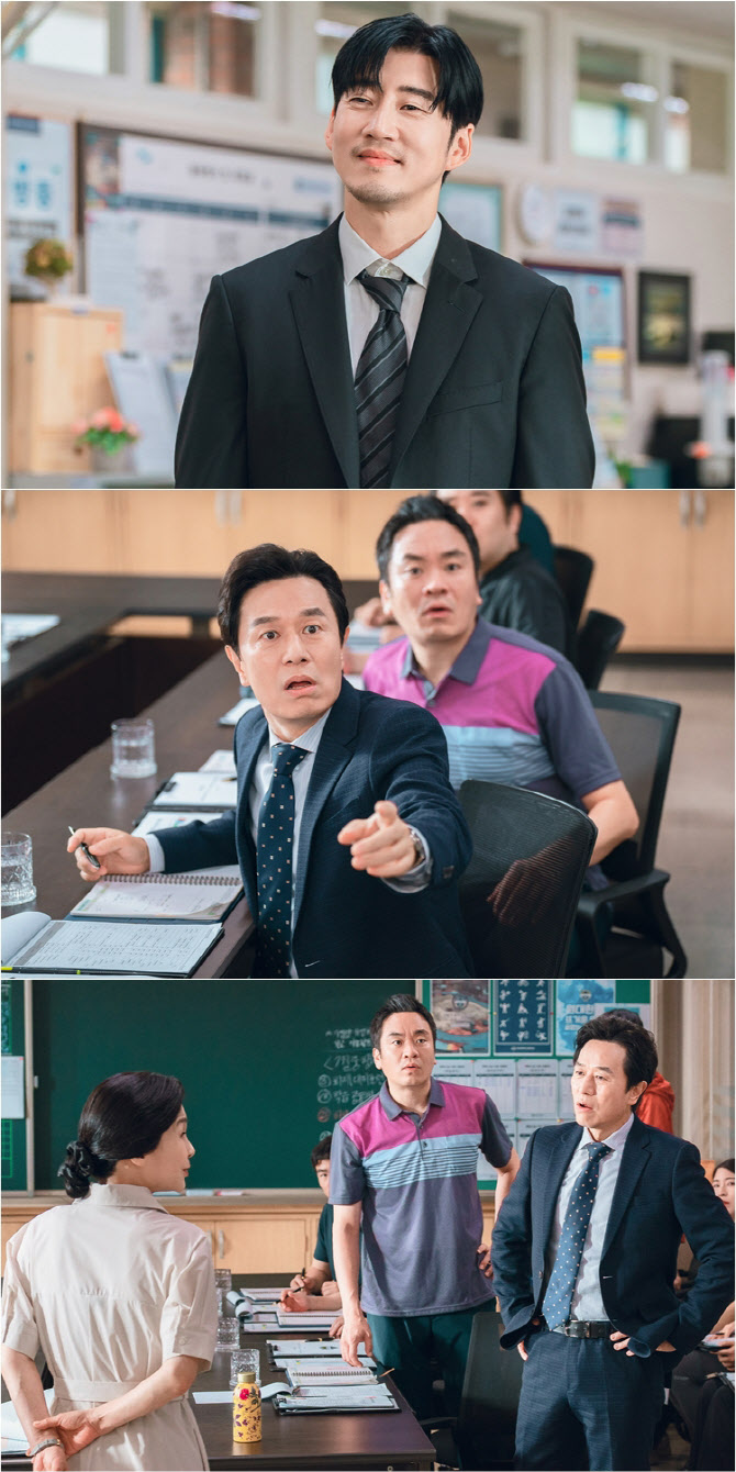 윤계상, 럭비부 첫 출근부터 위기…'실세' 교감과 대립 (트라이)