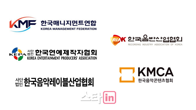 대중음악 5개 단체 "콘텐츠 세제 혜택 대상에 음악 산업 포함해야"
