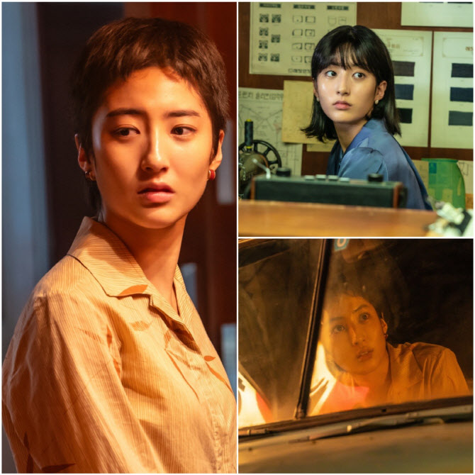 '파인' 김민, 숏컷+사투리 완벽 소화…"데뷔작 영광"
