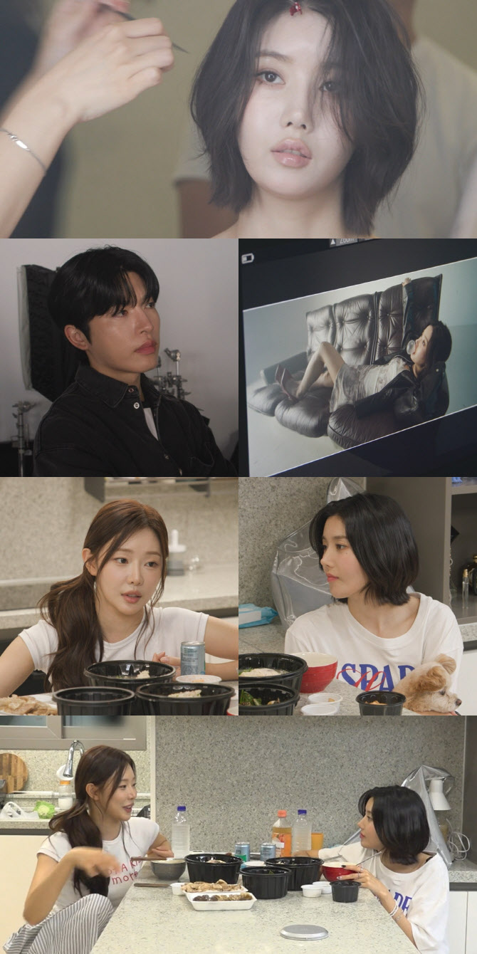 권은비, 절친 이시안 집 방문…워터밤 비하인드 공개(전참시)
