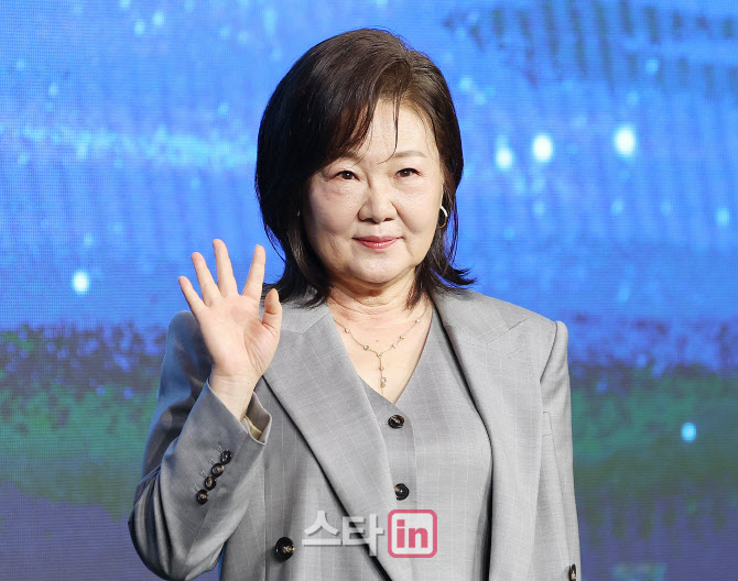 [포토]김해숙, '북극성' 많이 사랑해주세요
