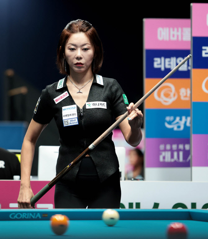 김가영-스롱 피아비, 나란히 LPBA 4강행...한슬기-김예은과 대결