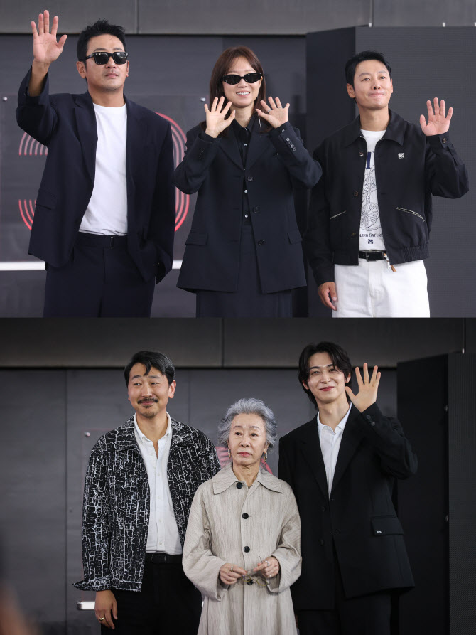 교통체증에 지각 속출…하정우·공효진→윤여정 진땀 뺀 스타들[BIFF](종합)