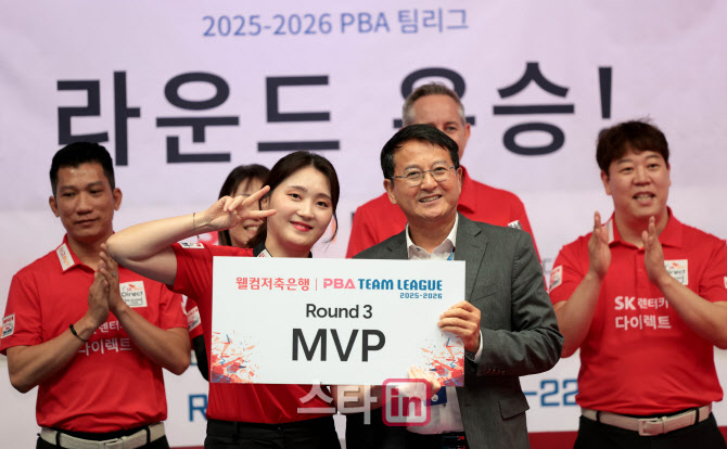 '강지은 맹활약, SK렌터카, PBA 팀리그 강팀 부활...레펀스, 최초 200세트 승리