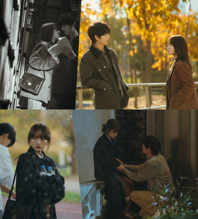 '마이 유스' 송중기X천우희, 로맨틱 데이트…입맞춤 직전