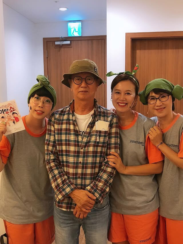 권진영, 故 전유성 추모…6년 전 박미선 모습도 눈길