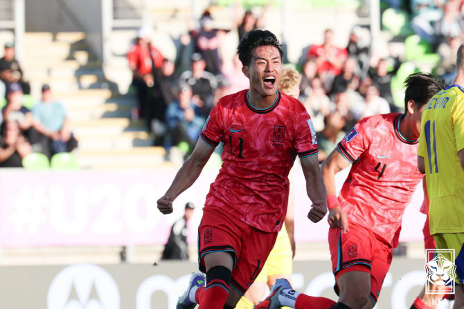 ‘골 취소’ 이창원호, U-20 월드컵 1차전서 우크라에 무릎