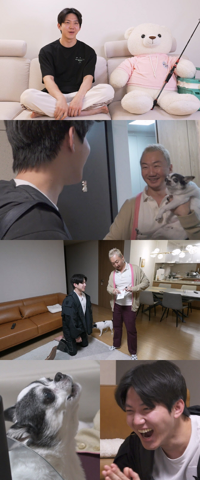 데이식스 도운, 노브레인 이성우 신혼집 방문…"제일 존경하는 선배"(나혼산)