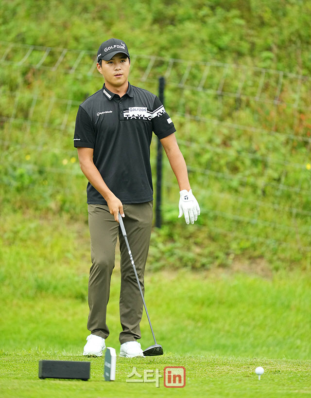 [골프in 포토] 김승민,타깃을 본다