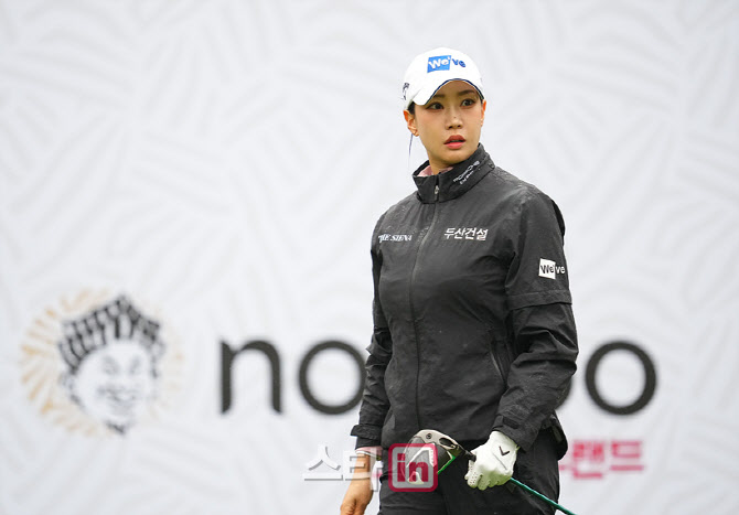 [골프in 포토] 유현주,보쌈 땡기는 날이네