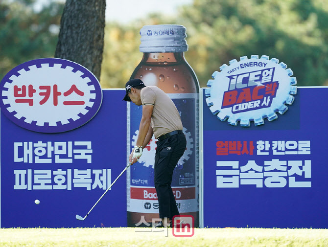 [포토] 이창우,노련한 티샷 임팩트