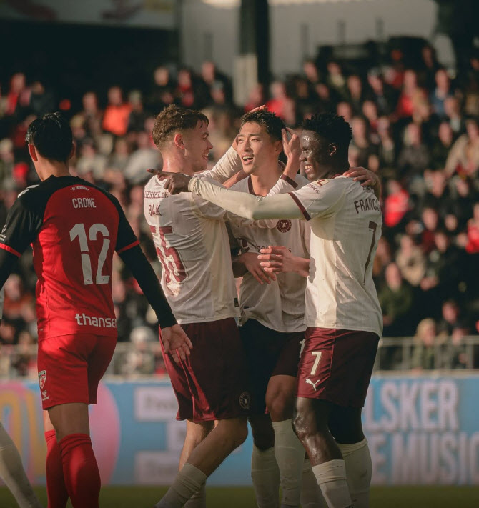 '완전한 부활',,,덴마크 프로축구 조규성, 복귀 후 첫 풀타임에 4호골