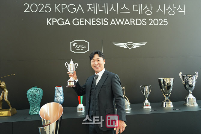 [골프in 포토]전가람,올 시즌 우승자입니다
