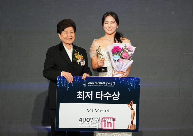 [포토]유현조,최저타수상도 받았죠