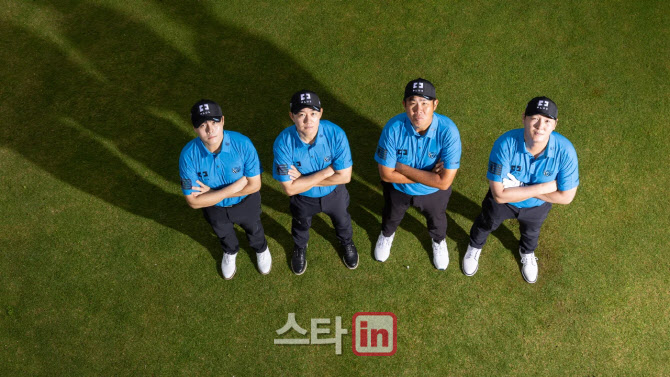 코리안GC, 하루 만에 꼴찌 탈출..16언더파 합작 단체전 10위 도약