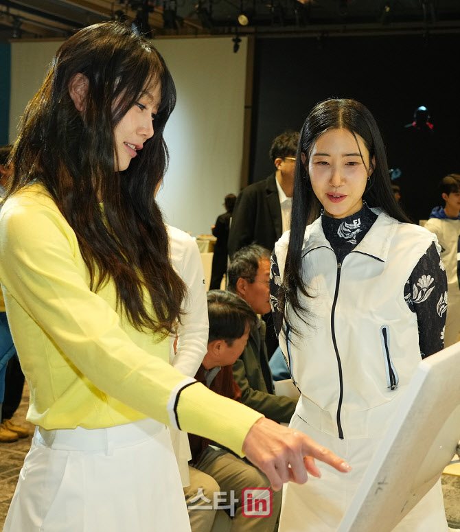 [포토]김하늘-안근영,너무 신기해요