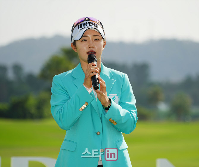 [포토]임진영,감격의 우승 소감 발표